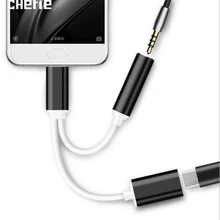 Cherie 2 в 1 USB C Тип C до 3,5 мм аудио разъем адаптер для наушников зарядное устройство вспомогательный конвертер для samsung Xiaomi mi9 huawei разъемы