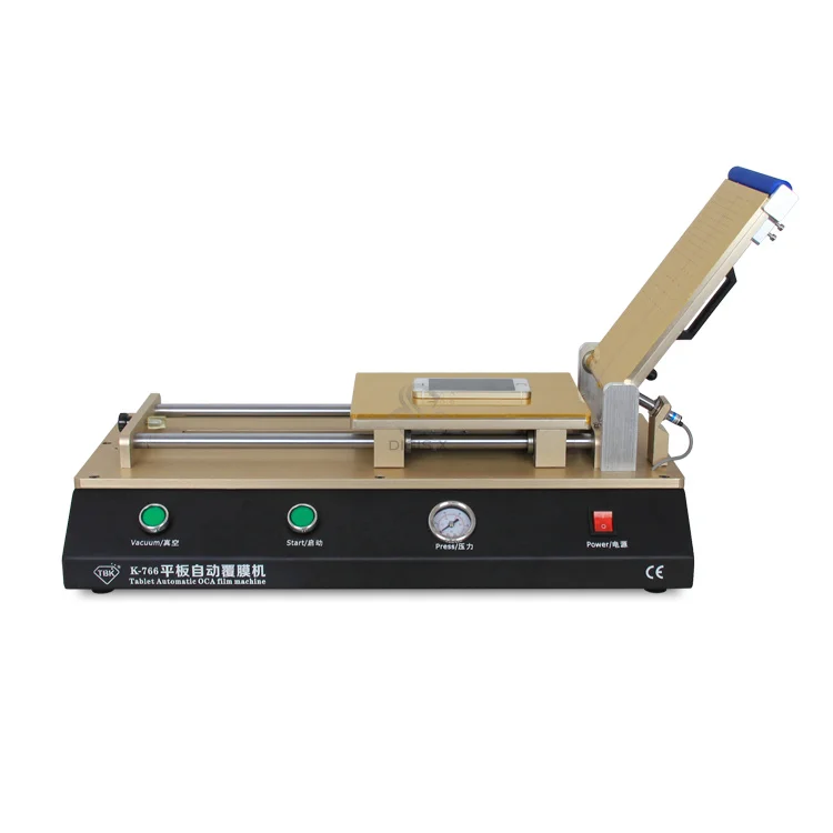 

TBK-766 12" Tablet Automatic OCA Laminating Machine OCA Polarizer Film Laminator Machine for LCD Repair need air compressor