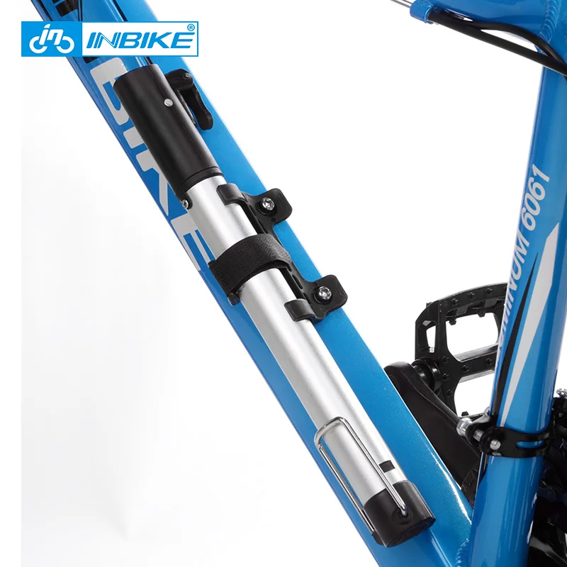 INBIKE велосипедный насос для велосипедных шин портативный надувной воздушный насос для горной дороги велосипед MTB Велоспорт воздушный пресс рама аксессуары IQ059