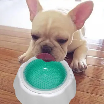

Summer Pet Water Food Bowl Quick Cooling Water Feeder Pet Dog Cat Bowl For Small Mudium Dog Pet Feeding Supplies