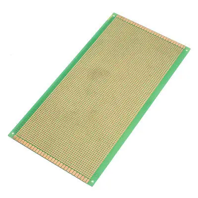 

130mm x 250mm Panel Single Side Copper PCB Circuit Board Stripboard Green