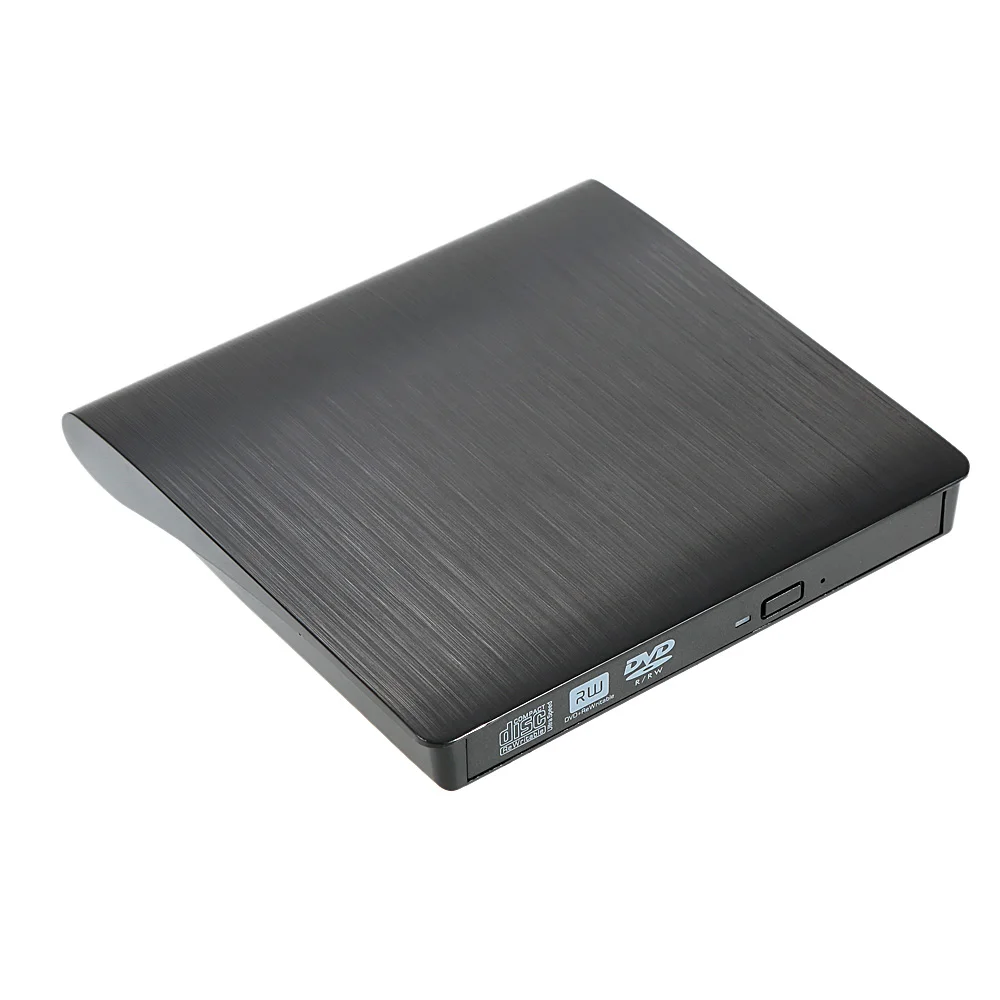 Ultra Slim Portable USB 3.0 SATA 9.5mm External Optical Disk Drive Case Box PC Laptop Notebook