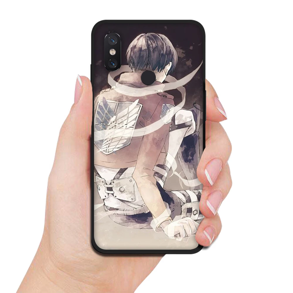 WEBBEDEPP атака на Титанов ТПУ чехол для телефона Xiaomi Mi 8 A2 Lite A1 9 SE Mix 2s Max 3 POCOPHONE F1 мягкий