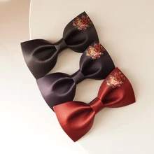 Мужские галстуки-бабочки gravata, цветные клетчатые Галстуки для жениха, мужские свадебные галстуки-бабочки, черно-белые галстуки-бабочки для женщин