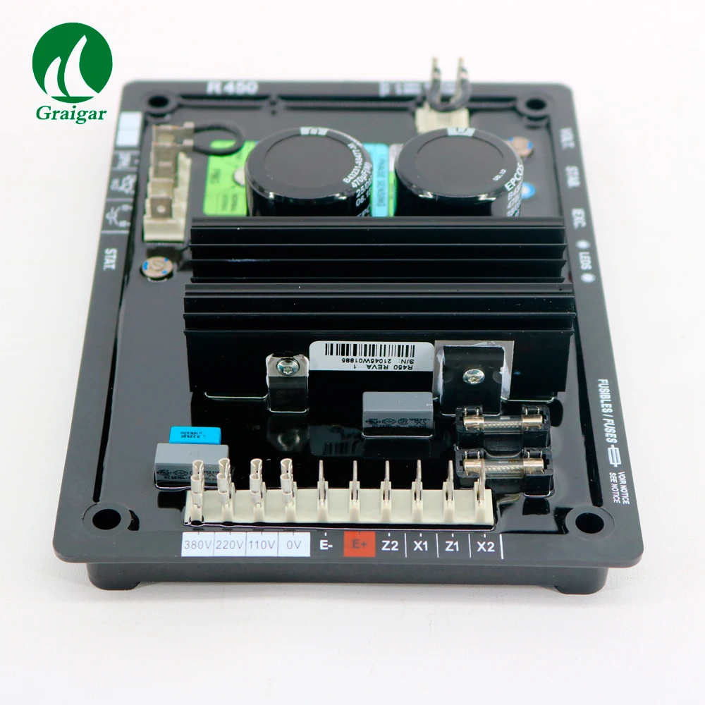 

Brushless Generator Spare Parts AVR R450 Regulators Generator Voltage