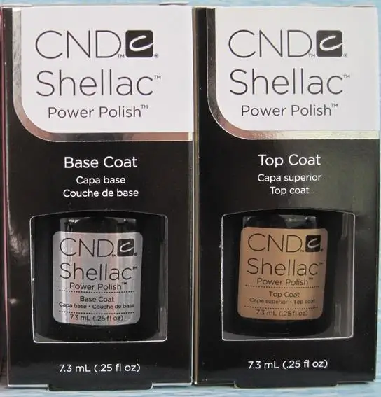 

Topest quality Shellac CND Soak Off UV Gel Polish and Salon Nail Gel Base and TOP coat