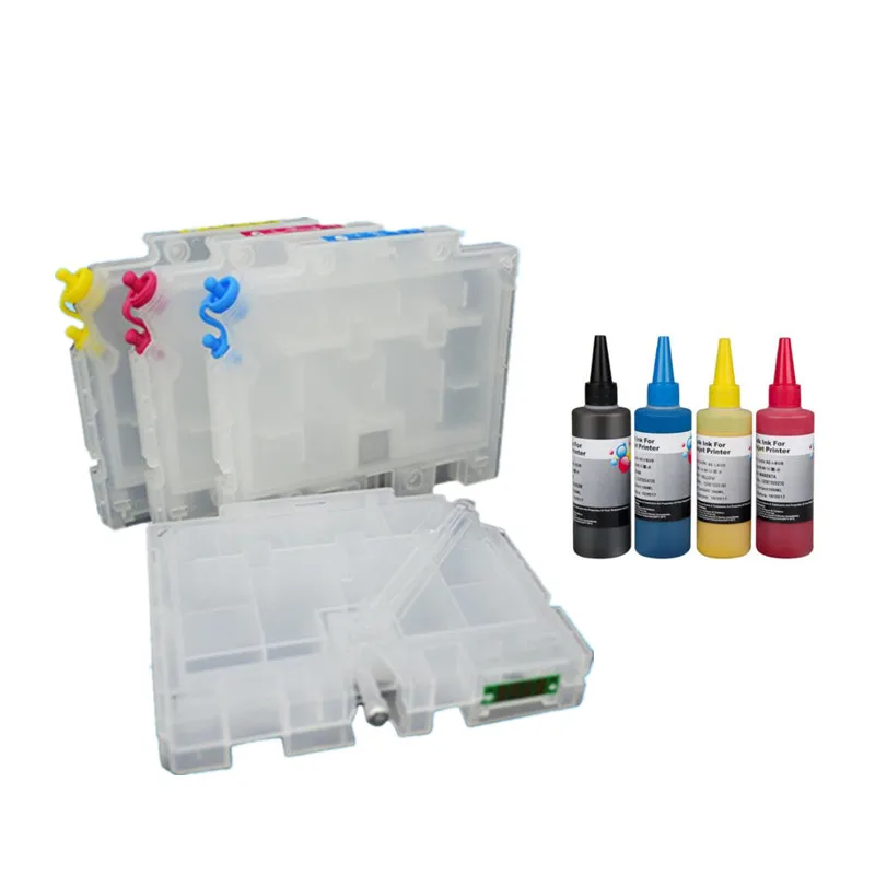 

1 set 4 colors refillable GC41 ink cartridge with ARC chip and sublimation ink for Ricoh GC41 For IPSiO SG 3100/2100/2010L/7100