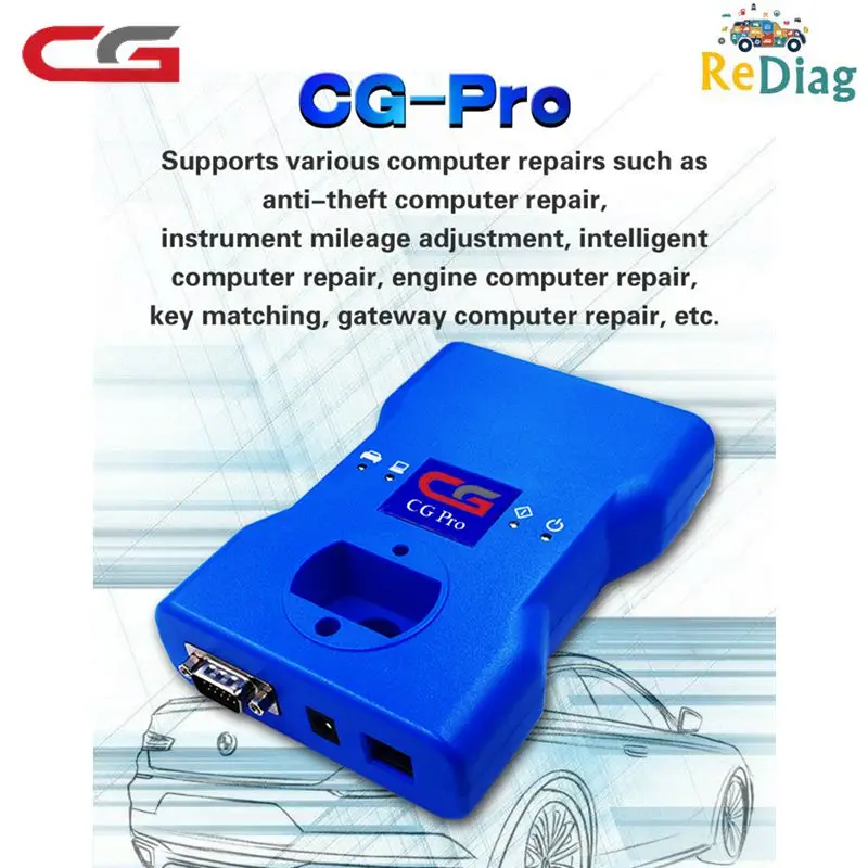 CG Pro 9S12 программист полная версия включая все адаптеры CGDI CG Pro 9S12 для Freescale программист следующего поколения CG-100