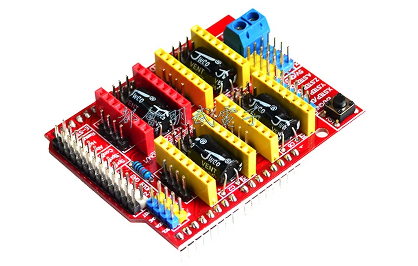 New product cnc shield v3 Engraving machine expansion board 3 D printer A4988 driven plate Free shipping New product cnc shield v3 Engraving machine expansion board 3 D printer A4988 driven plate Free shipping