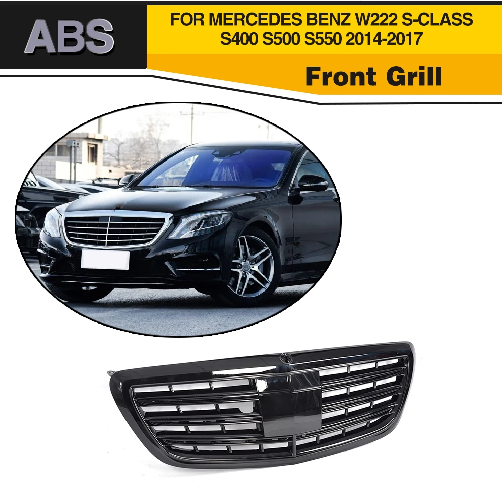ABS Car Front Grill Grille For Mercedes Benz W222 S CLASS S400 S500
