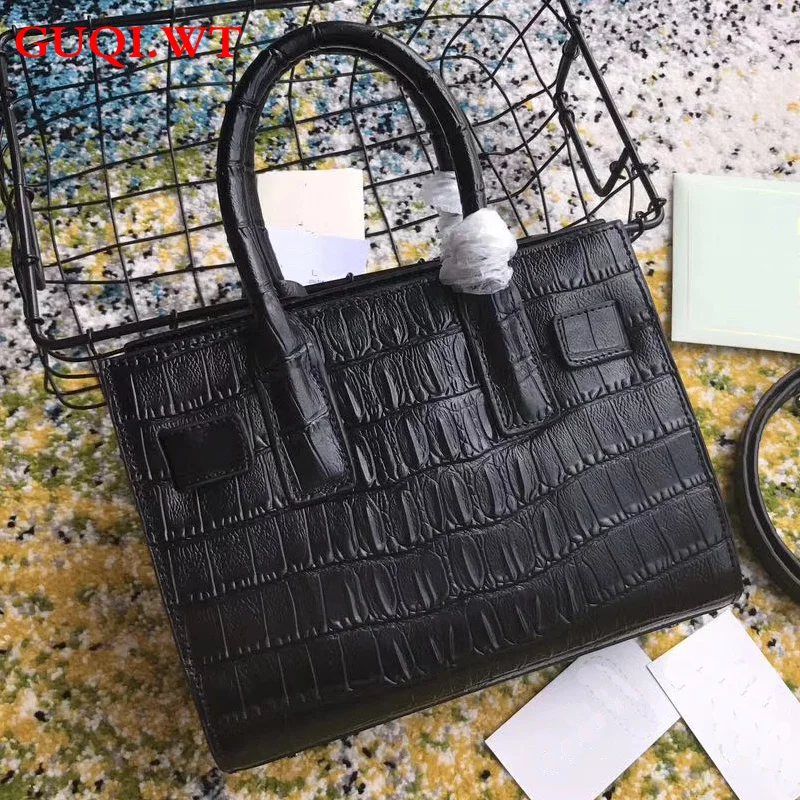 

Luxury Brand Genuine Leather Women Bag Solid Big Handbag Large Capacity Top-handle Bags Ladies Tote Bags Casual Business Bag