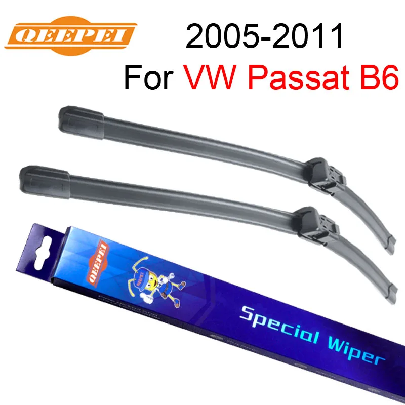 QEEPEI щетки стеклоочистителя для Volkswagen Passat B6 2005-2011 Автомобильные аксессуары для Авто Стеклоочистители CPC106