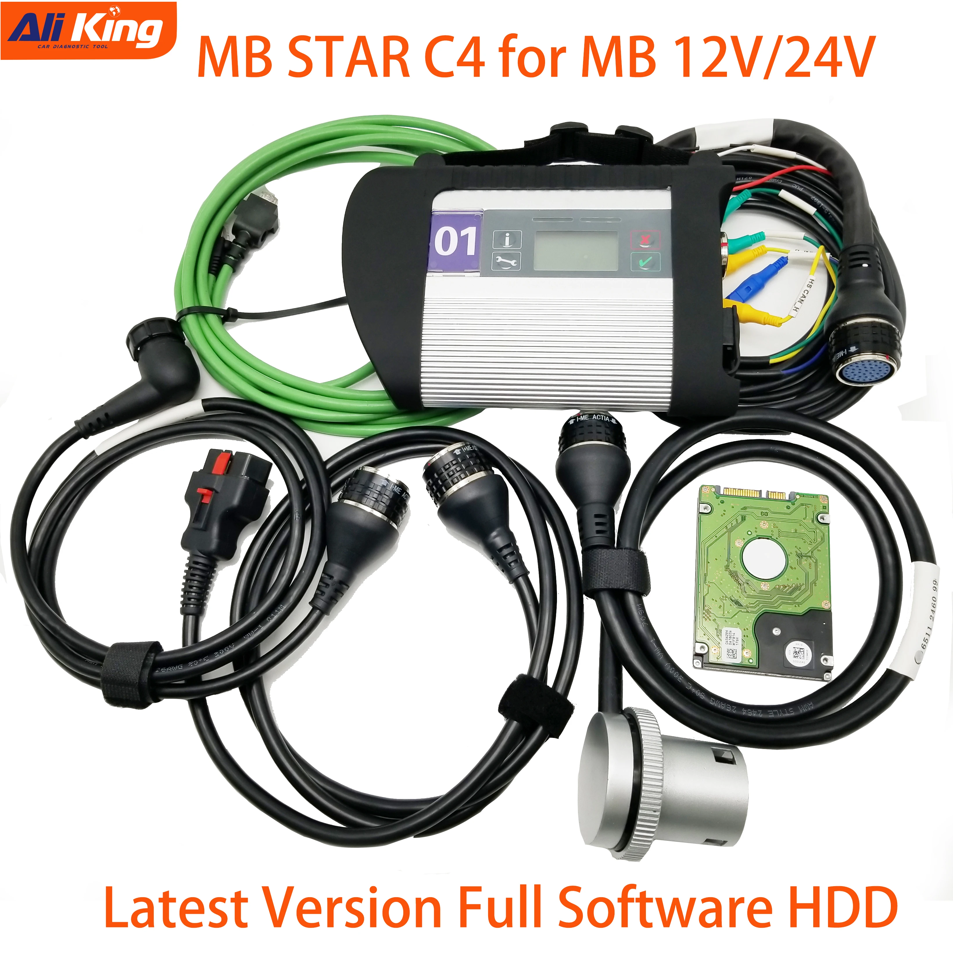 Гарантия качества MB SD Connect C4 Star с программным обеспечением 2020 09 в HDD для