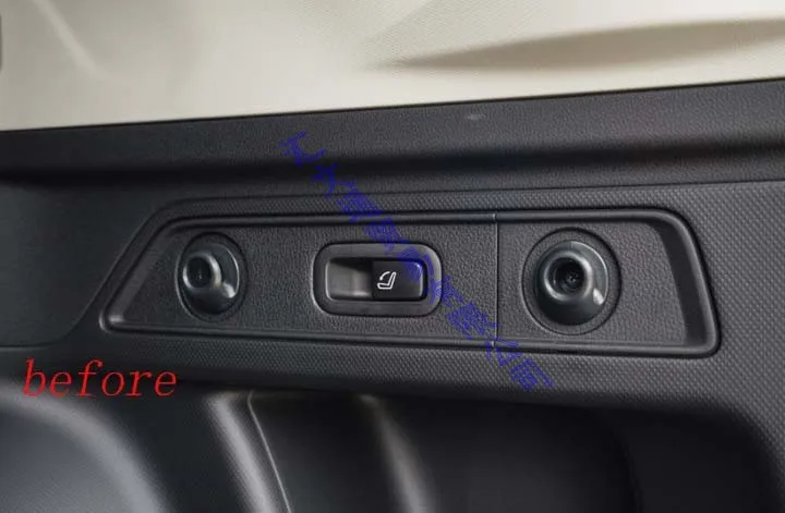 Декоративные аксессуары для Subaru Forester SK 2018 2019 хром АБС матовая крышка задней двери