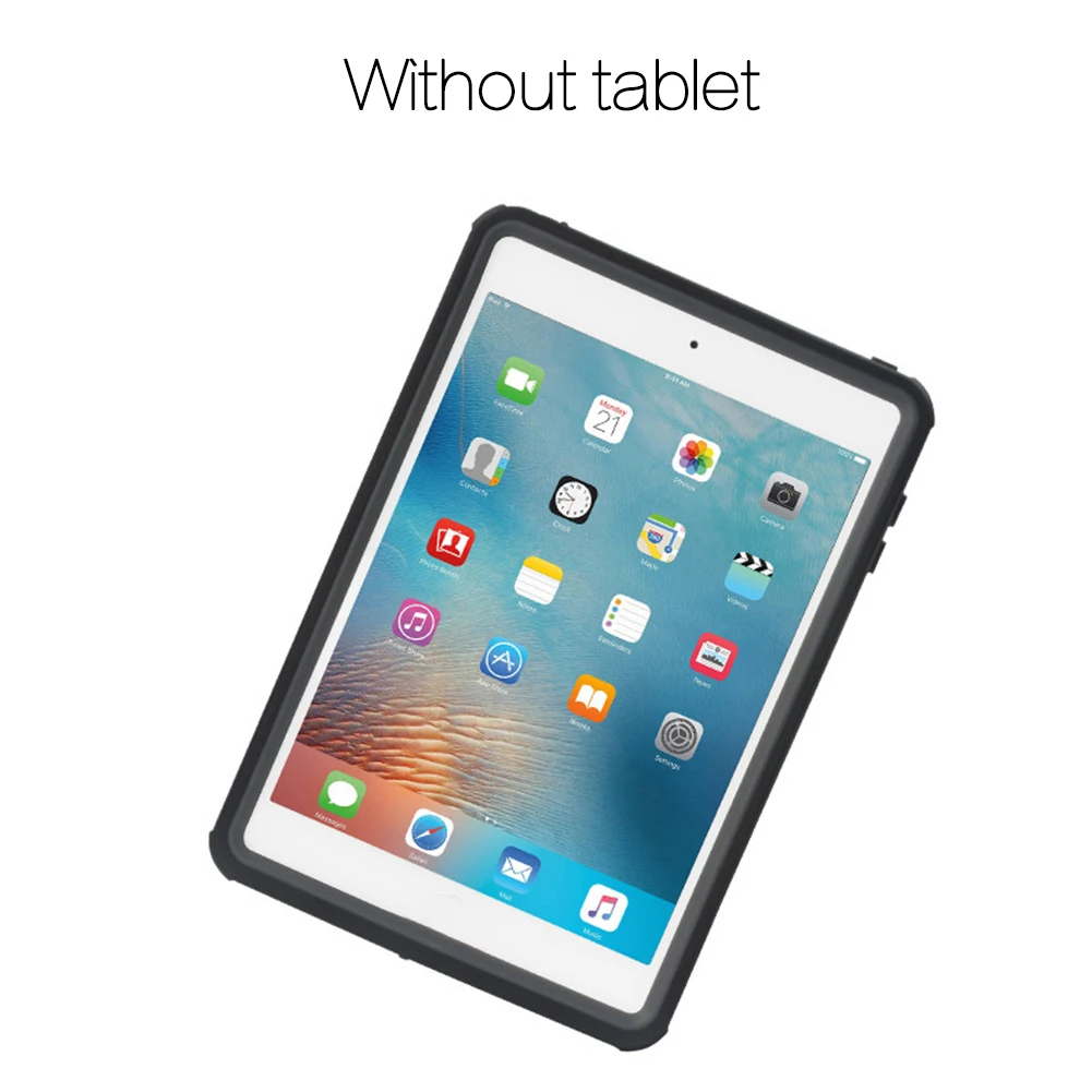 

Well Sealing Portable Easy Apply Dustproof TPU Waterproof Cover Tablet Case Practical Protective Lightweight For IPad Mini 4