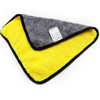 

30x30CM Thick Plush Microfiber Car Cleaning Cloths for Skoda Octavia A2 A5 A7 Fabia Rapid Superb Yeti Roomster