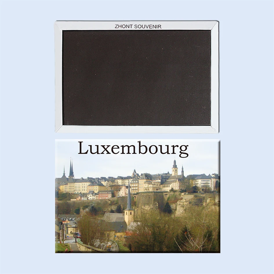 

Luxembourg view from mountains 22576 Landscape Magnetic refrigerator Travel souvenirs gifts for friends