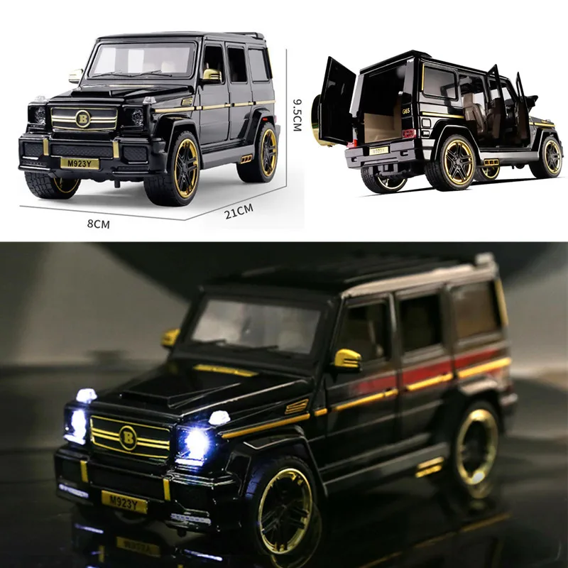 1:24 DieCasts модель машины сплав сильный корпус SUV 6 дверей открытый XLG BRABUS