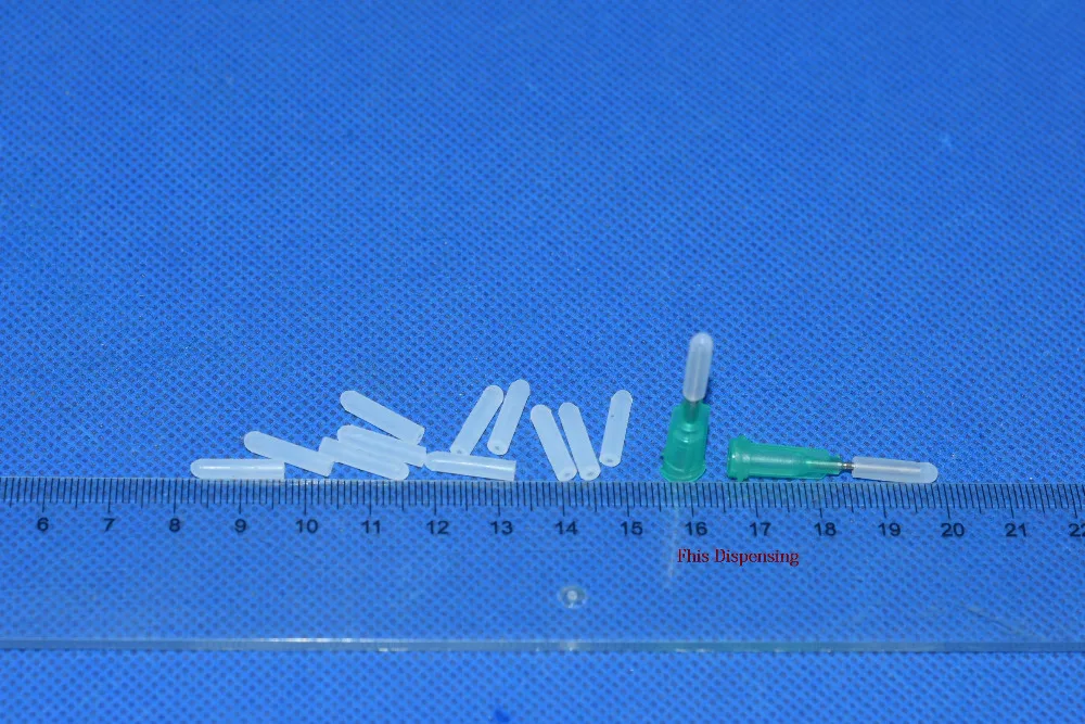 100 шт./PK Силиконовая Шапочка подходит для 18 г игла для дозирования (MC40-500)