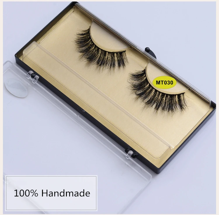 

1 Pair 3D Black Horse Hair False Eyelashes 100% Handmade Luxury Soft Natural Thick Long Fake Eyelashes Makeup Beauty Tools