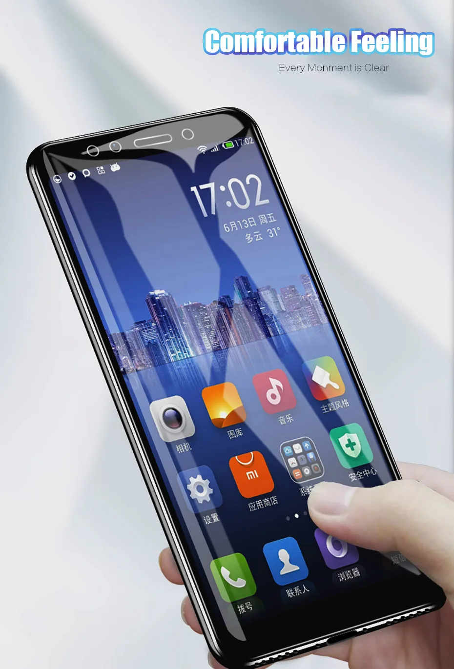 MOUSEMI 9H Glass For Xiaomi Redmi 4x Note 4x Global 5D Full Glued Glass Screen Protector Protective Glass On For Xiaomi Redmi 4x (3)