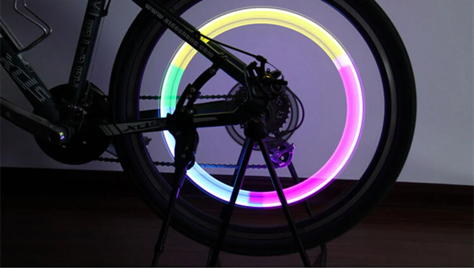 Sale 1pcs bike lights mountain road bike bicycle lights LEDS Tyre Tire Valve Caps Wheel spokes LED Light 7 color auto lamp lamps 6 Sale 1pcs bike lights mountain road bike bicycle lights LEDS Tyre Tire Valve Caps Wheel spokes LED Light 7 color auto lamp lamps 6