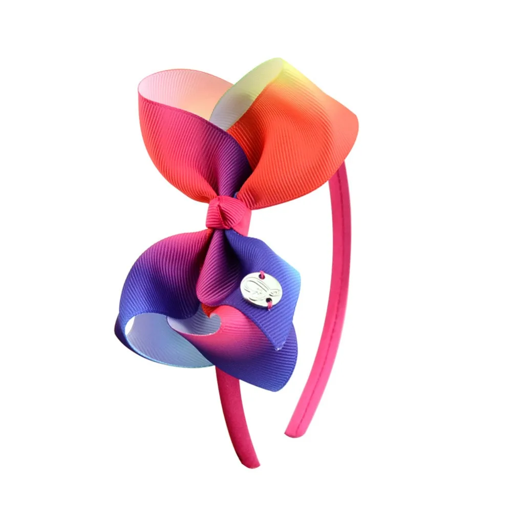 

4 inch Kids Bow Unicorn Headbands Children Headwear Photo Props Party Hair Hoop Cute Girls Hairbands Kids Hair Accessories