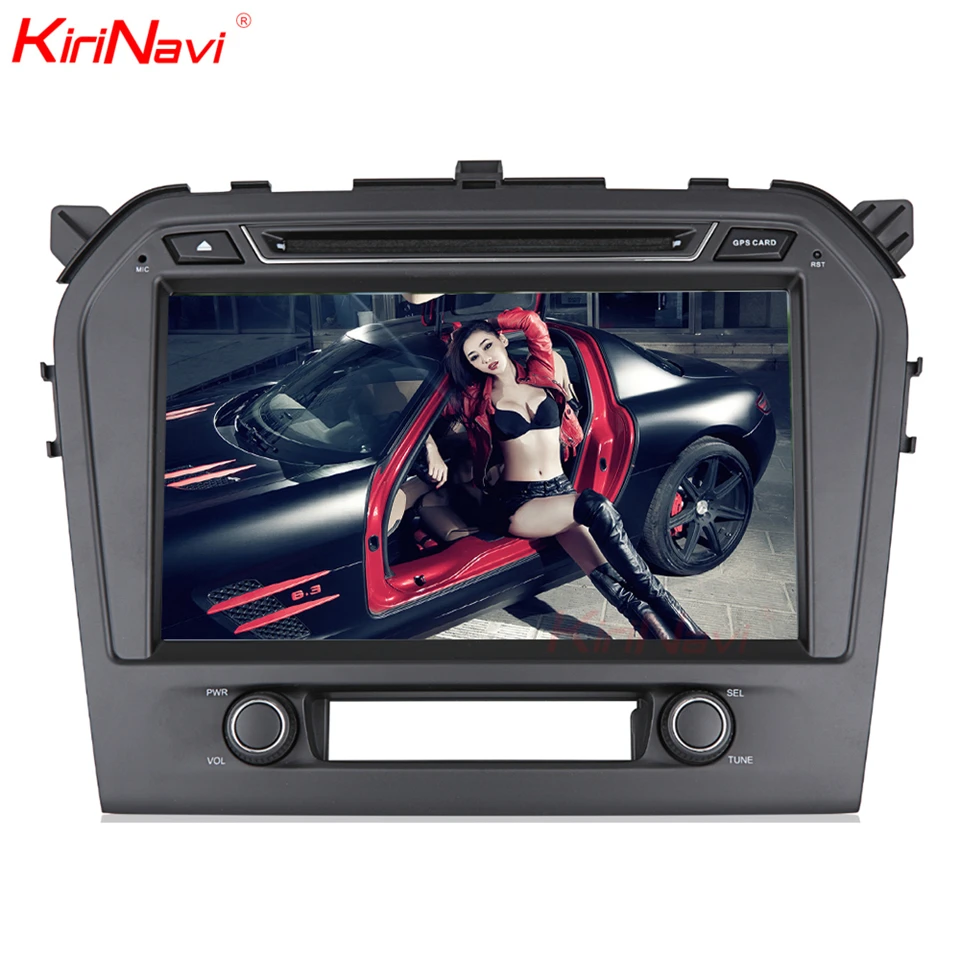 Top KiriNavi Octa core 4G LET android 7 car radio for Suzuki Grand Vitara dvd gps 2015 - 2017 support 4K Video 4G 1