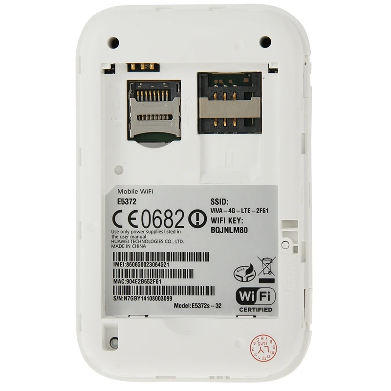 Фирменная новинка Huawei e5372s-32 150 Мбит/с карман Wi Fi 3g/4G мобильный модем с Карта памяти MicroSD слот, знак Случайная