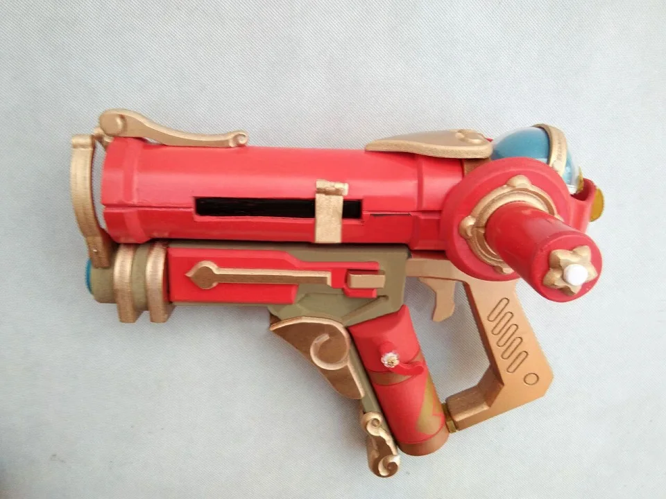 Overwatch Mei Skin Luna Endothermic Blaster задний Танк Косплей Реплика оружия Pro'p|Реквизит для