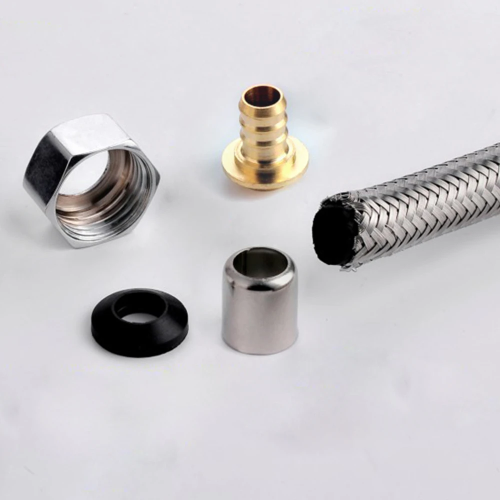 Plumbing Hot sal Stainless Steel Flexible Chrome Shower Hose Bathroom Heater Water Head Pipe For Bath Accessorie Tuyau De Douche15