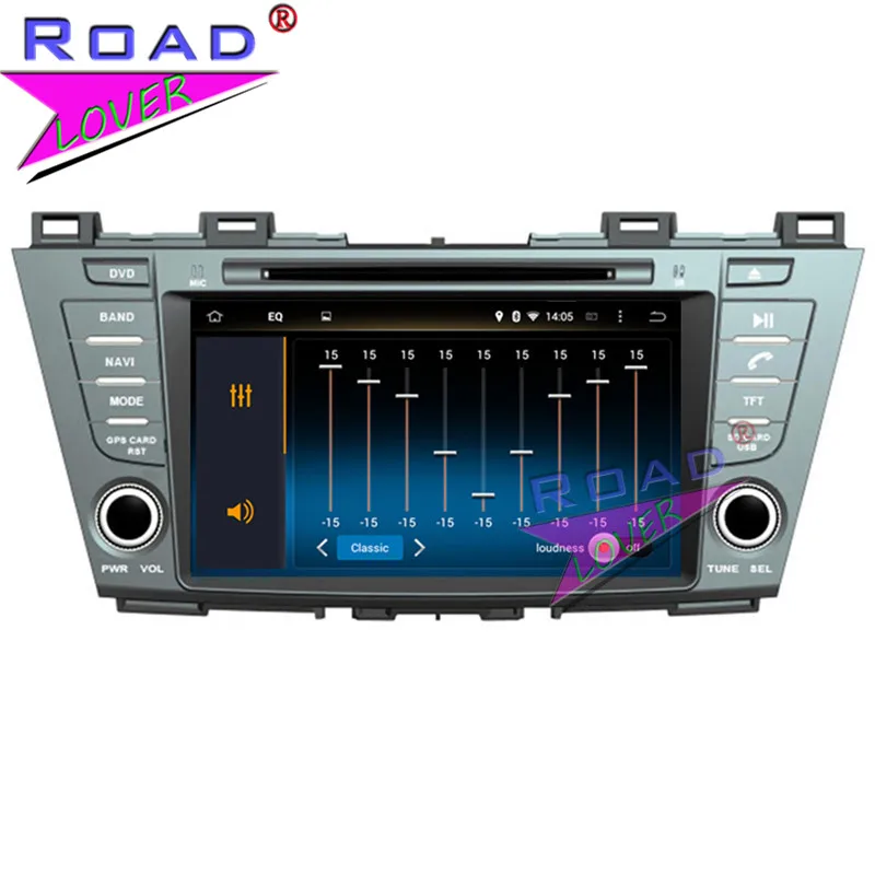 Roadlover Android 9 0 автомобильный медиацентр DVD плеер радио для Mazda 5 Premacy 2010 Стерео GPS