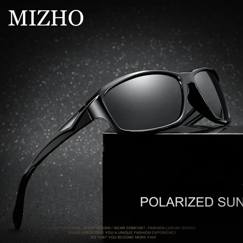 MIZHO Optical Brand Goggle New Quality Sunglasses Men Polarized Fashion