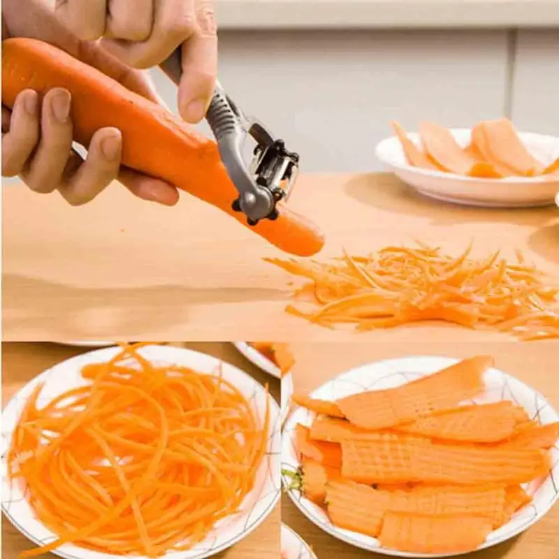 Многофункциональный 360 градусов вращающийся очиститель терка для овощей фруктов картофеля моркови Чистка репы дыни гаджет кухонные инструменты