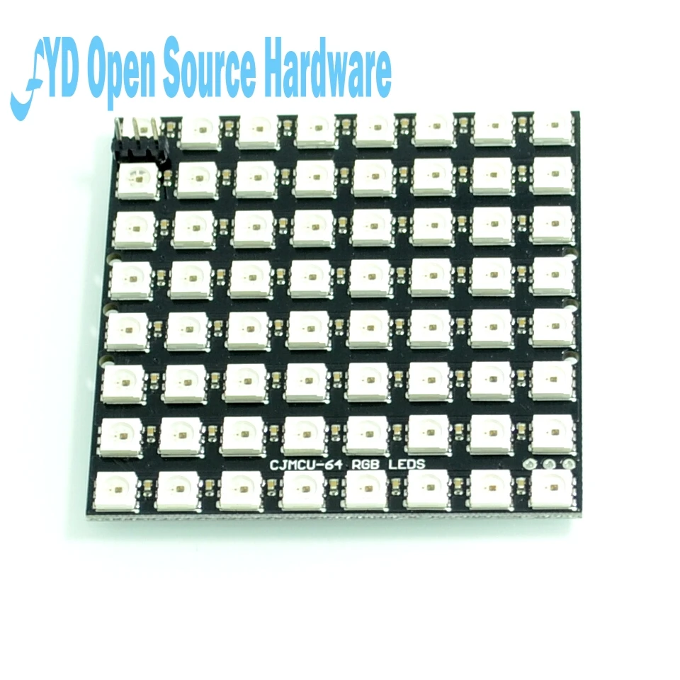 8x8 64 светодиодный Матрица WS2812 5050 RGB fz1104|rgb matrix led|rgb 5050rgb led |