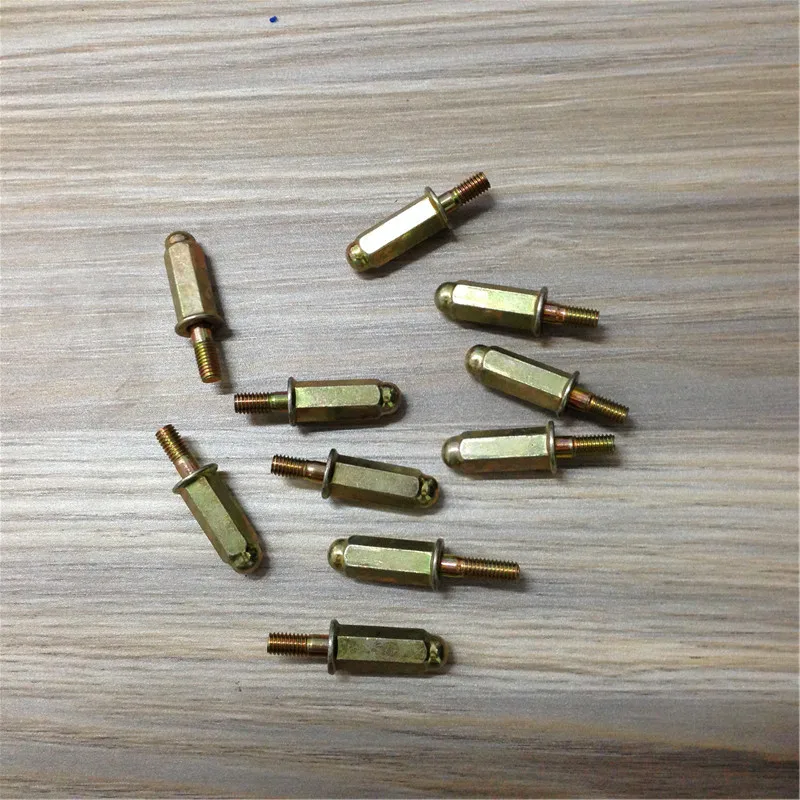 STARPAD For Motorcycle exhaust pipe screw nut 6mm for gy6 scooter moped