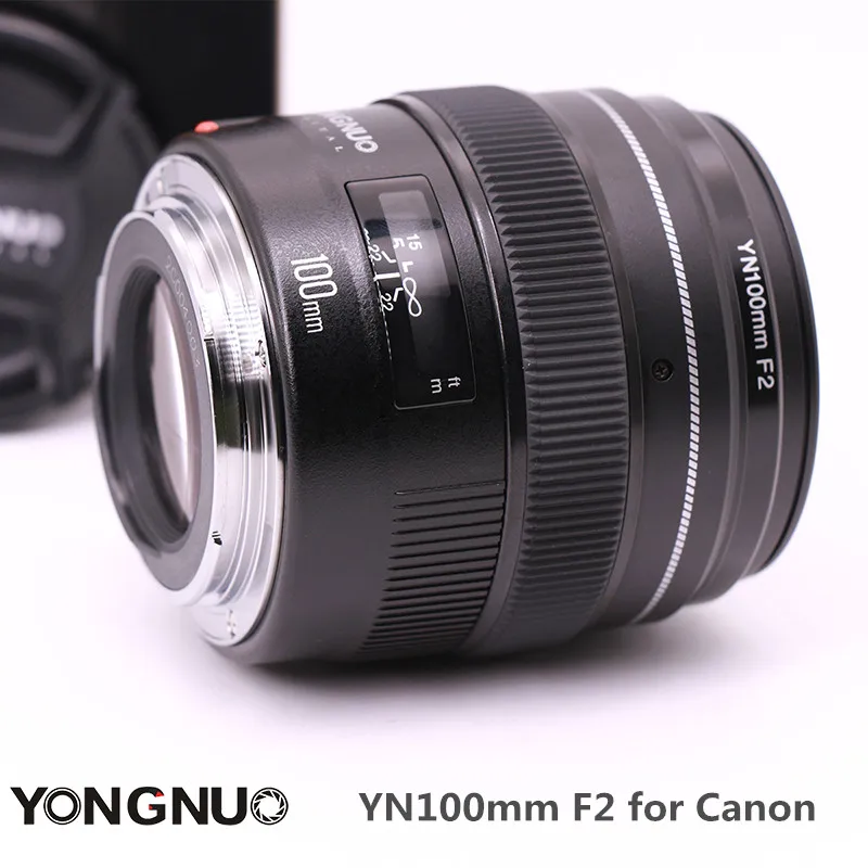Ulanzi YONGNUO YN100mm F2 Medium Telephoto Prime Camera Lens Fixed Focal Length Aperture F 2 F