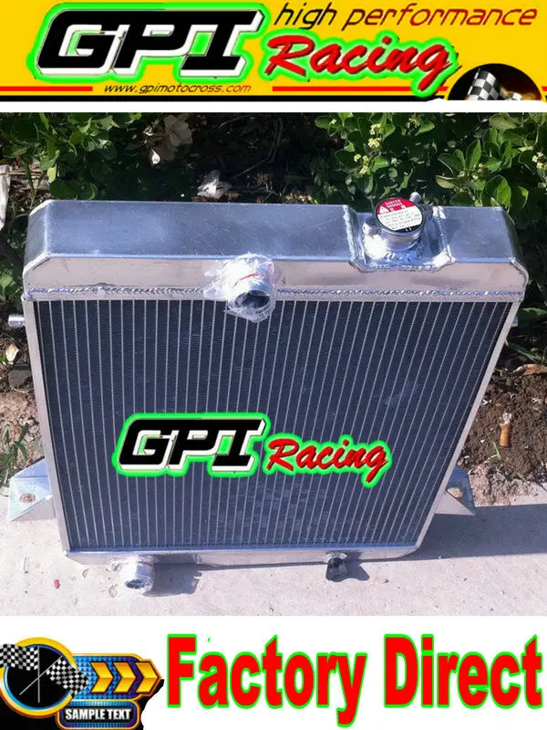 GPI aluminum racing Radiator for high performance ALL Aluminum Radiator