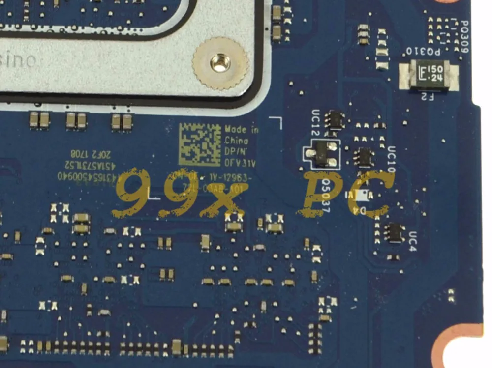 LAOKE для DELL широта 3189 Материнская плата ноутбука с процессором N4200 4 Гб ОЗУ CN-0FV31V 0FV31V FV31V кав00/кав10 LA-E371P тест ОК