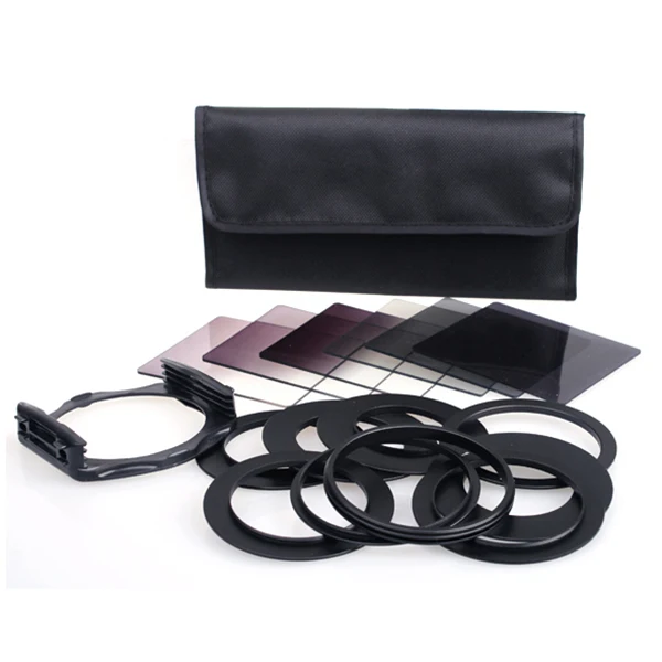 Full + Graduated ND Filter Set Adapter Ringin Camera Filters from