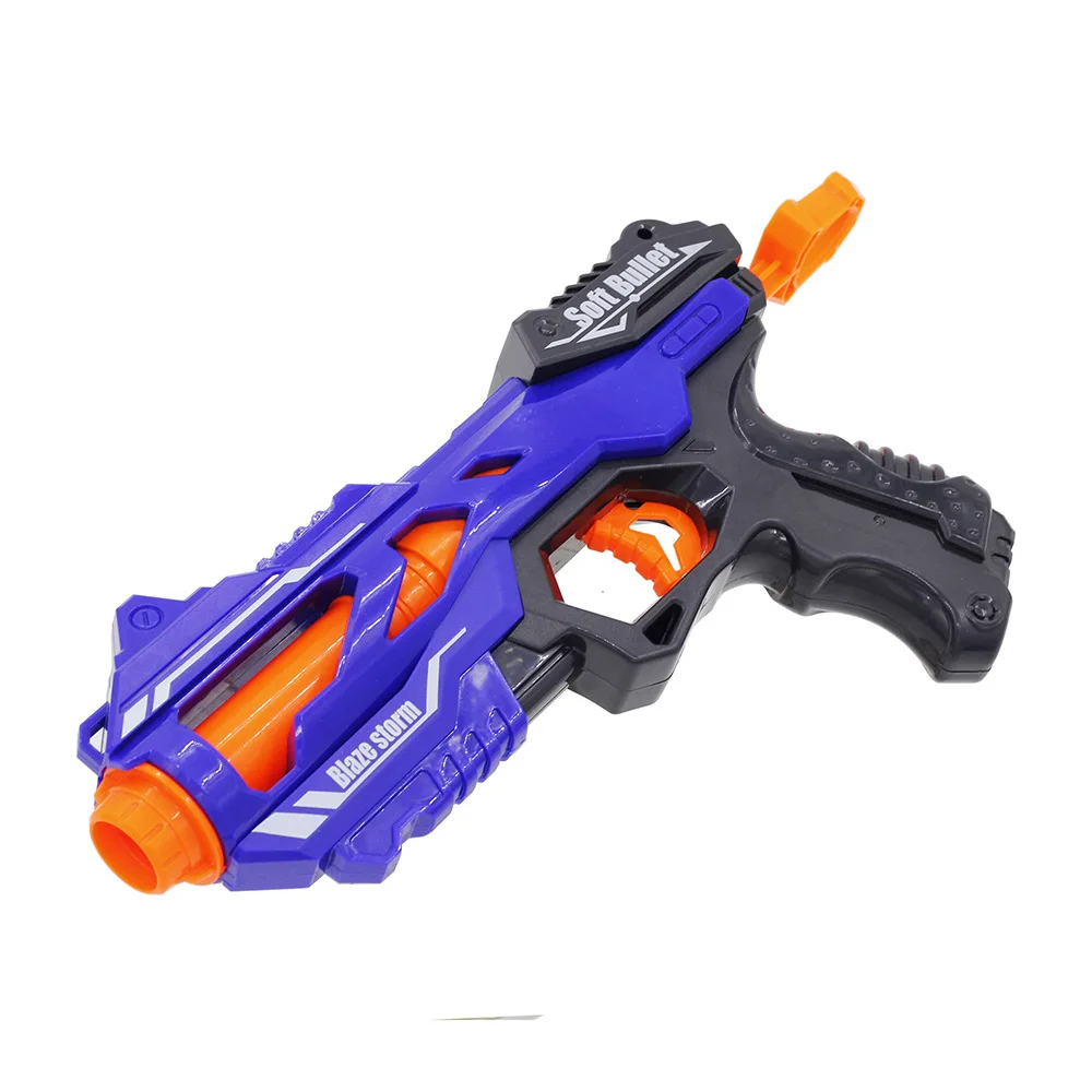 Ручной мягкий пулемет костюм для Nerf красный снайперские пули игрушечный пистолет большой дальности Дротика бластер игрушки для детей