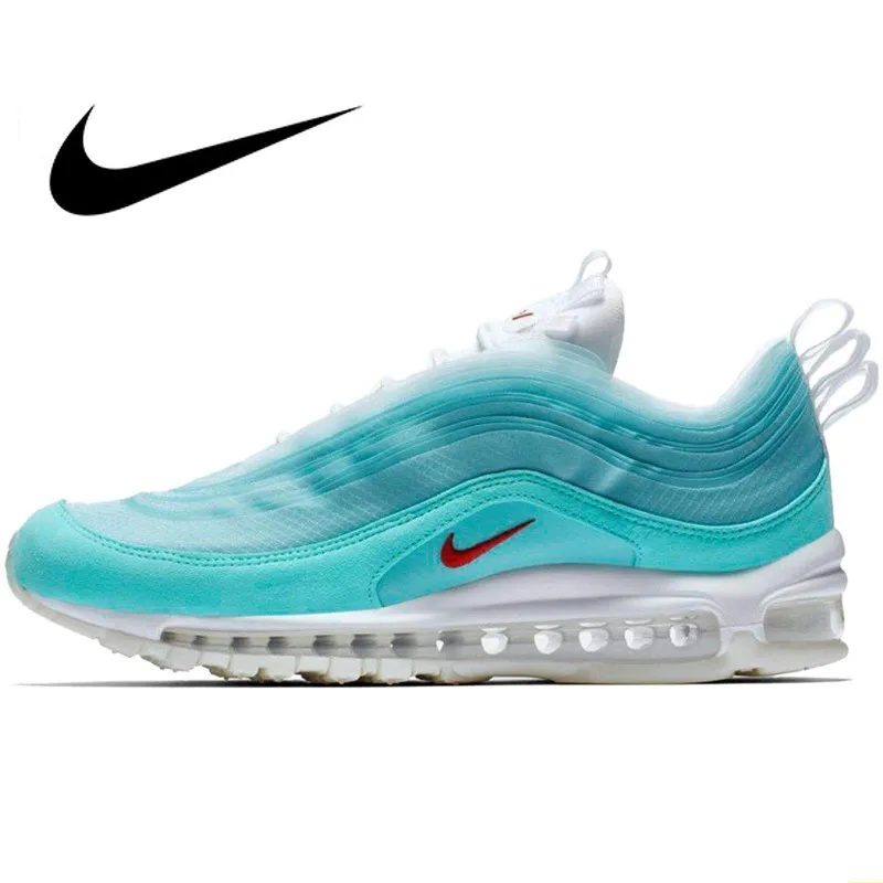 

Original Authentic Nike Air Max 97 SH Kaleidoscope Men's Running Shoes Sneakers Outdoor Sports 2019 New Good Quality CI1508-400
