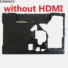 Нижний чехол для lenovo G570 G575 черный чехол для ноутбука без "HDMI"