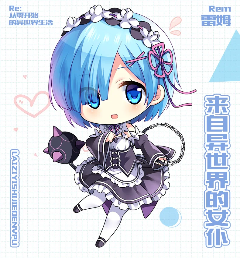 Аниме Re: Zero Kara Hajimeru Isekai Seikatsu Rem короткая плюшевая игрушка-подушка мягкая игрушечная печать двусторонний узор подарок