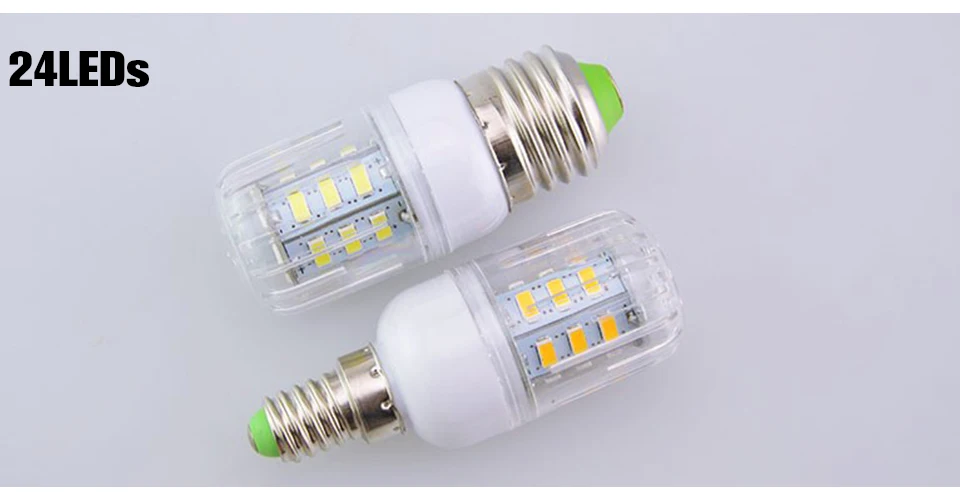 LED E27 Corn Bulb 110V 220V Lamp E14 Aluminum Energy saving Lighting Bulb SMD 5730 No Flicker lamparas lights (12)