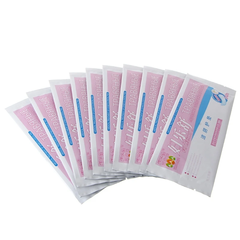 10 шт. китайские медицинские тампоны для женской гигиены, женские лечебные подушечки для здоровья, Новинка