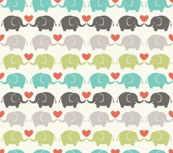 

Elephant Love Heart Photograph Filming Photobooth Banner Backdrop Photo Portrait Studio Background step&repeat Pattern Wallpaper