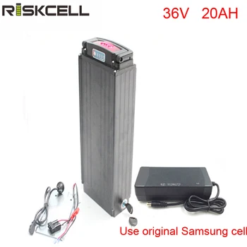 

Rear rack style 36v 20ah ebike lithium battery pack for 36v 750w /1000w bafang motor kit