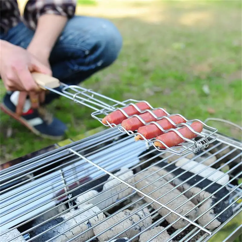 sausage BBQ Grill basket  (6)