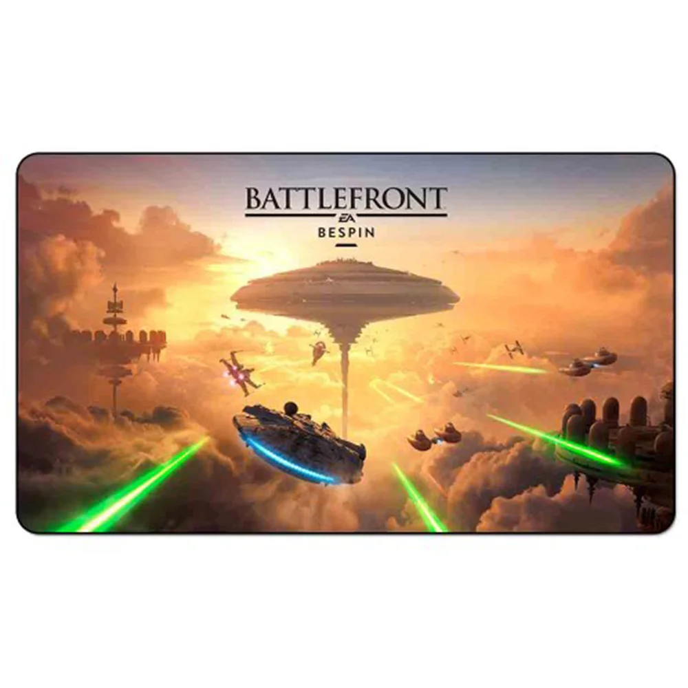 Игровой коврик Star The City Звездные войны Battlefront GameSpot Goliath световой меч настольные